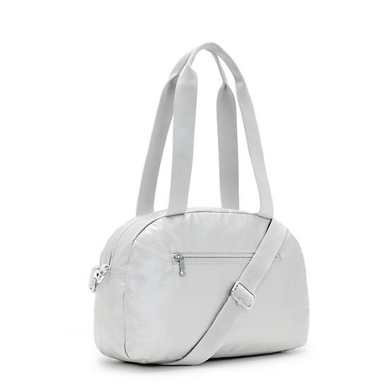 Kipling Cool Defea Metallic Axelväska Silver | SE 1818MQ